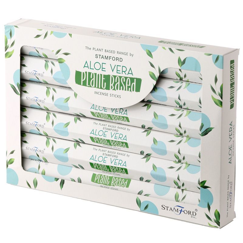 Pflanzenbasierte Räucherstäbchen Aloe Vera Hochwertige Handgerollte Qualität