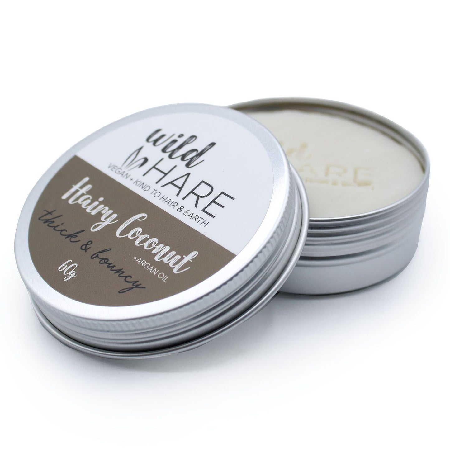 Wild Hare Festes Shampoo 60g Haariger Kokosnuss