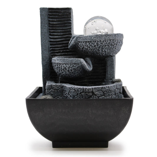 Tischbrunnen Mit Gießkanne - 18cm - Entspannende Wasserquelle