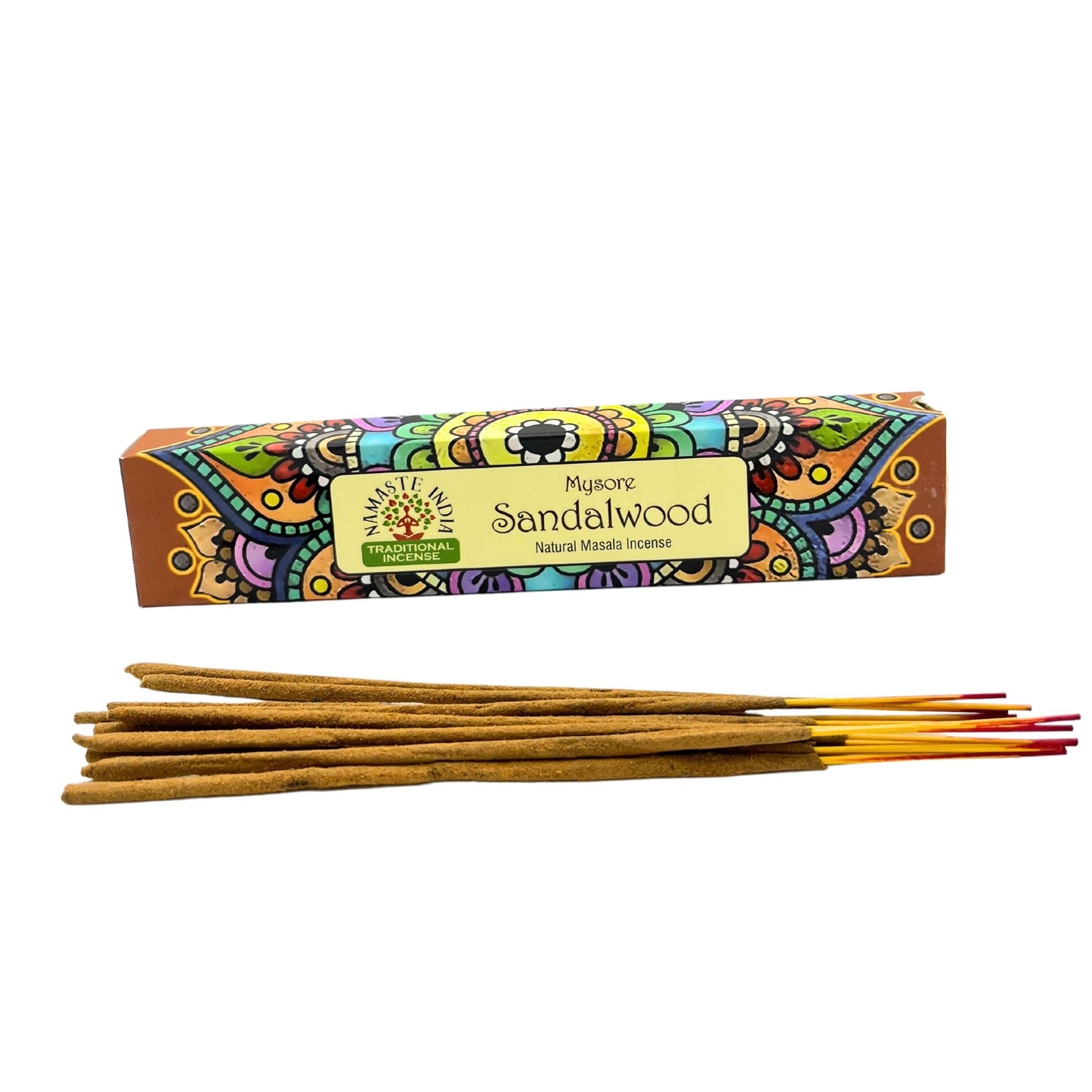 Namaste Mandala Masala Räucherstäbchen Sandelholz