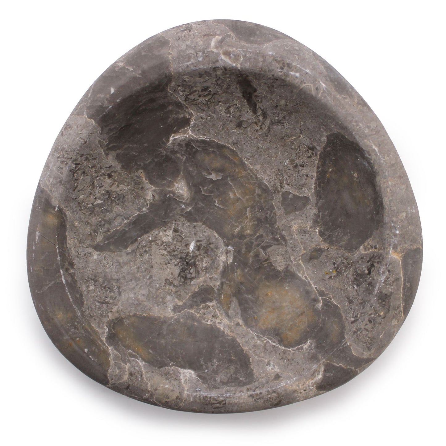 Tri-Oval Marmor Schale