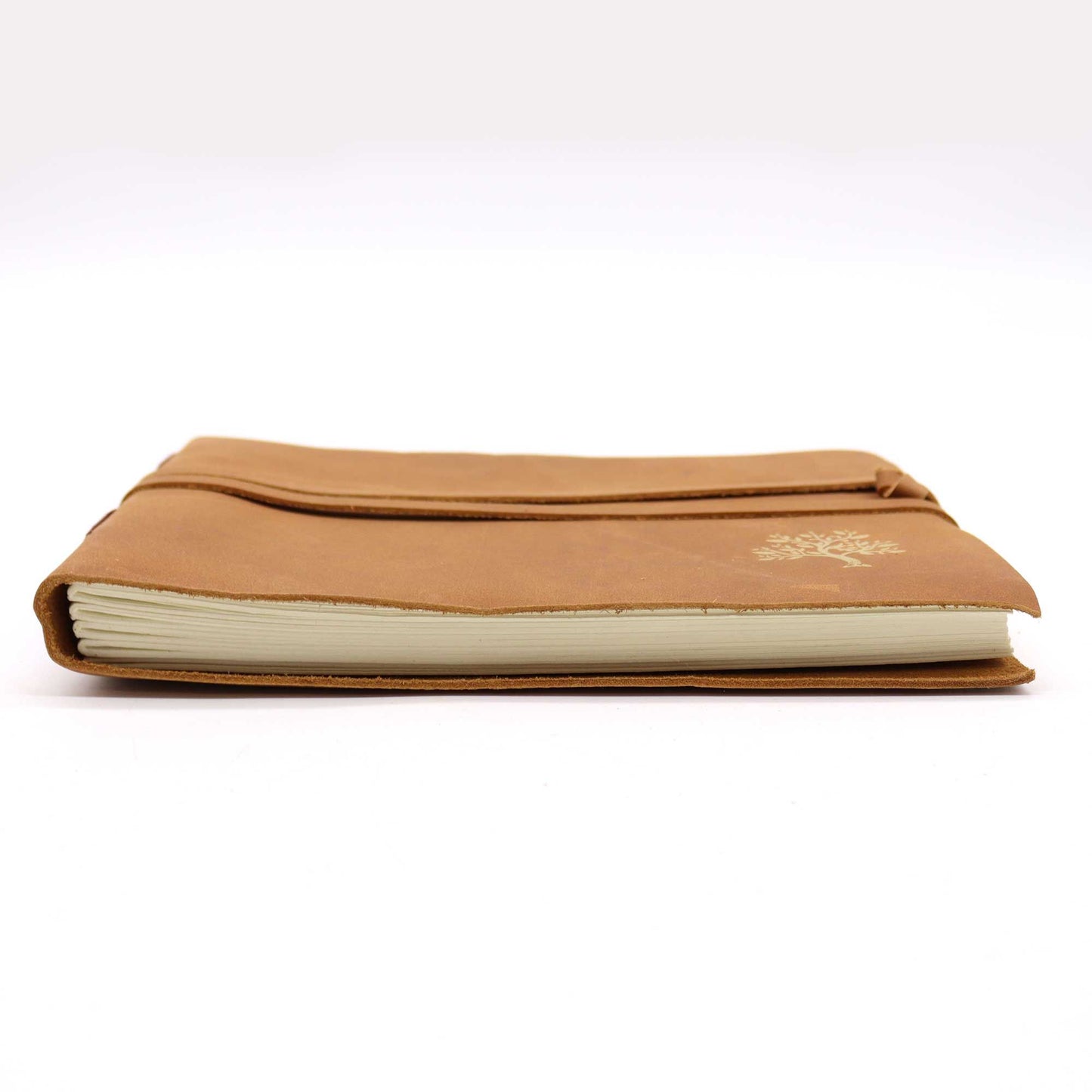 Leder Skizzenbuch Goldener Baum 144 Seiten 18x23cm