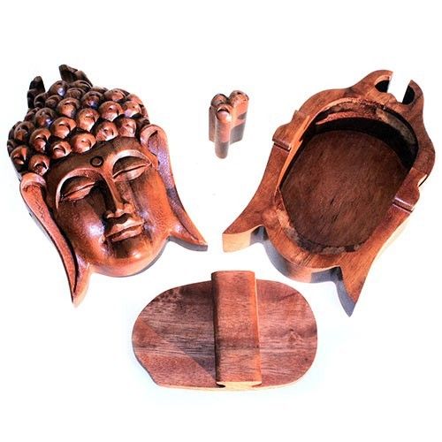 Bali Magische Box - Buddha Kopf