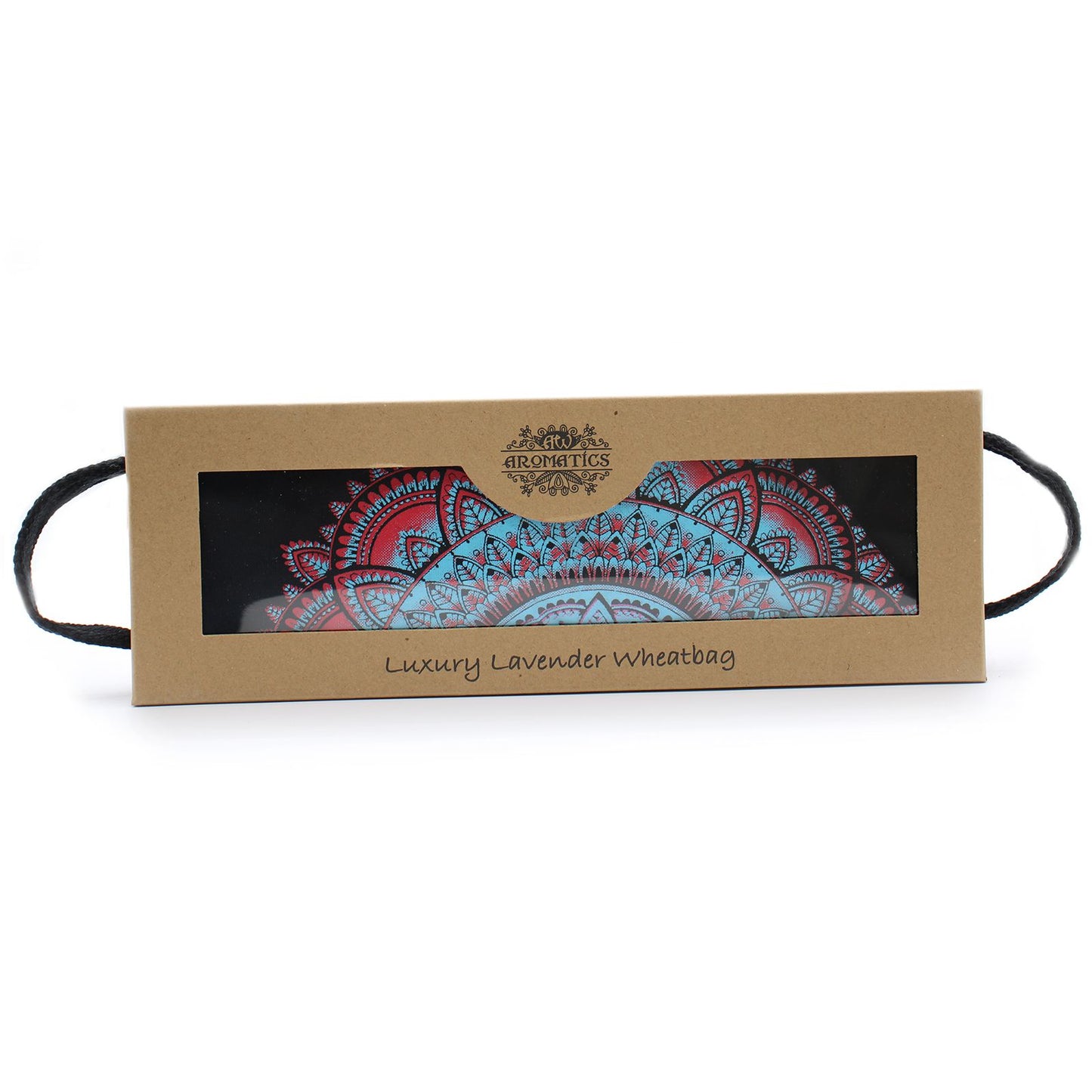 Luxuriöses Lavendel Weizen Kissen Im Geschenkkarton Mandala