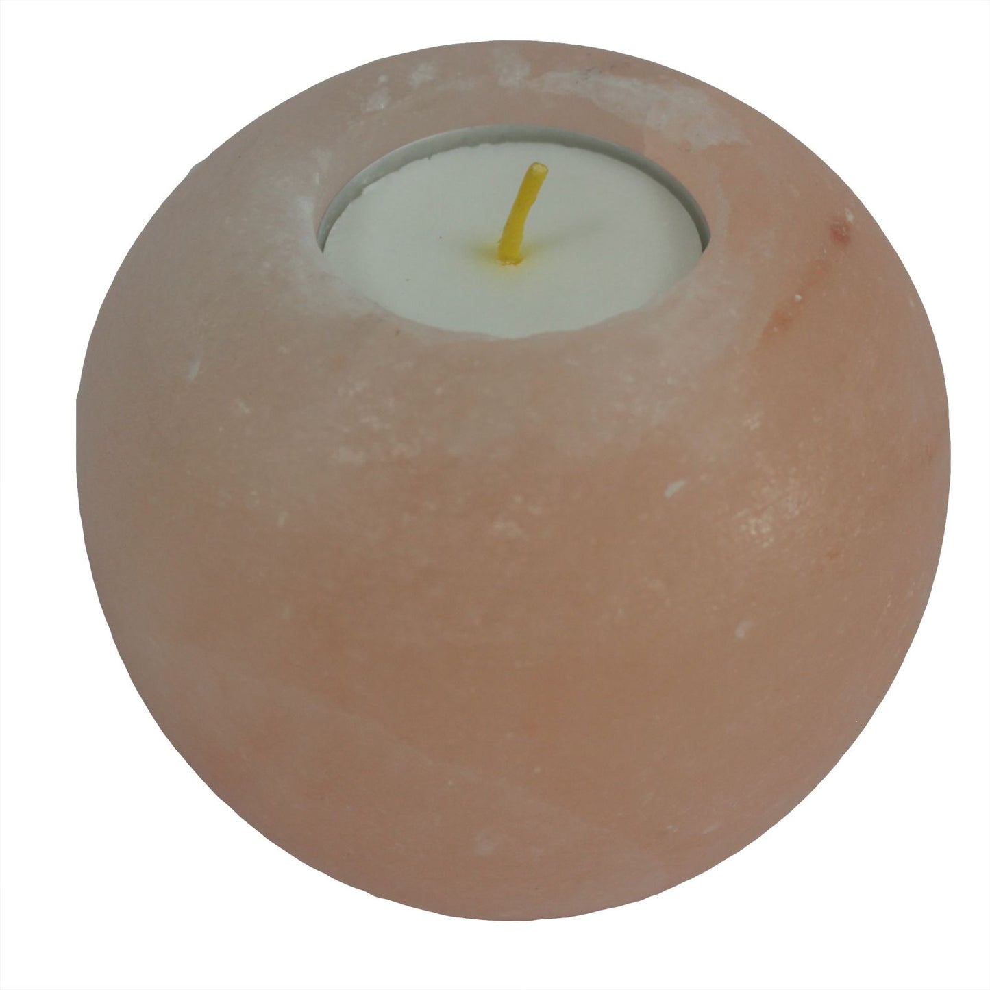 Runder Himalaya Salz Teelichthalter