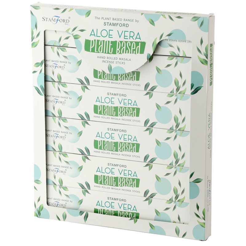 Pflanzenbasierte Masala Räucherstäbchen Aloe Vera