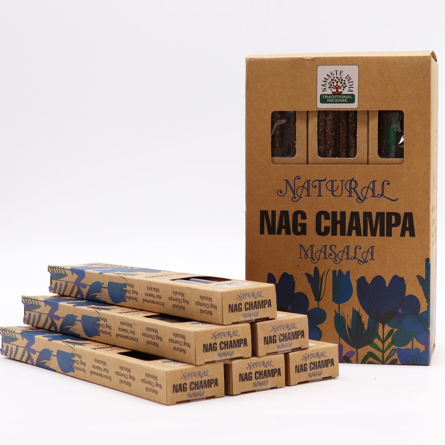 Natürlicher Botanischer Masala Räucherstäbchen Nag Champa