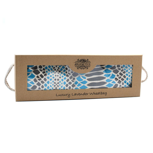 Luxuriöser Lavendel Körnerkissen Im Geschenkkarton - Blaue Viper