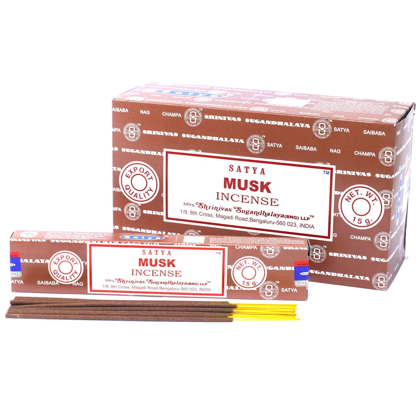 Satya Räucherstäbchen 15g - Moschus