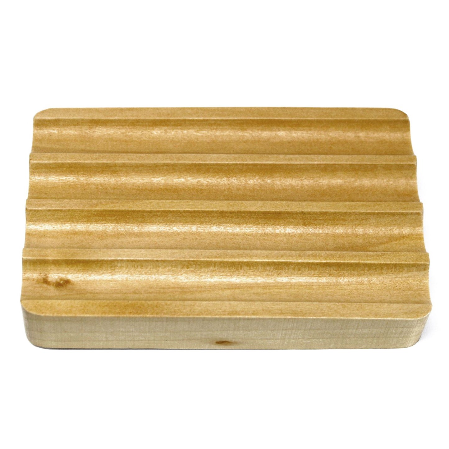 Hemu Holz Seifenschale - Wellpappe Design