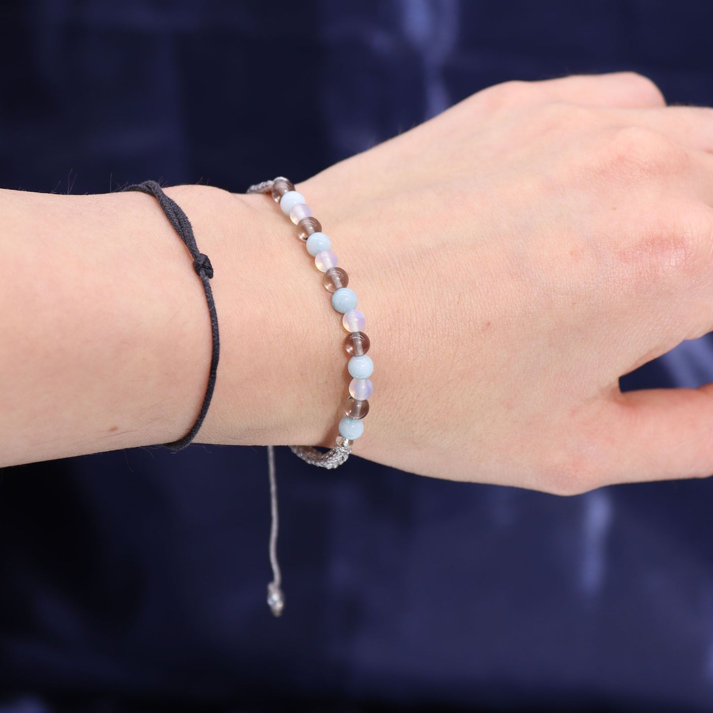 Zodiac Kristallkerze Mit Edelsteinarmband - Krebs
