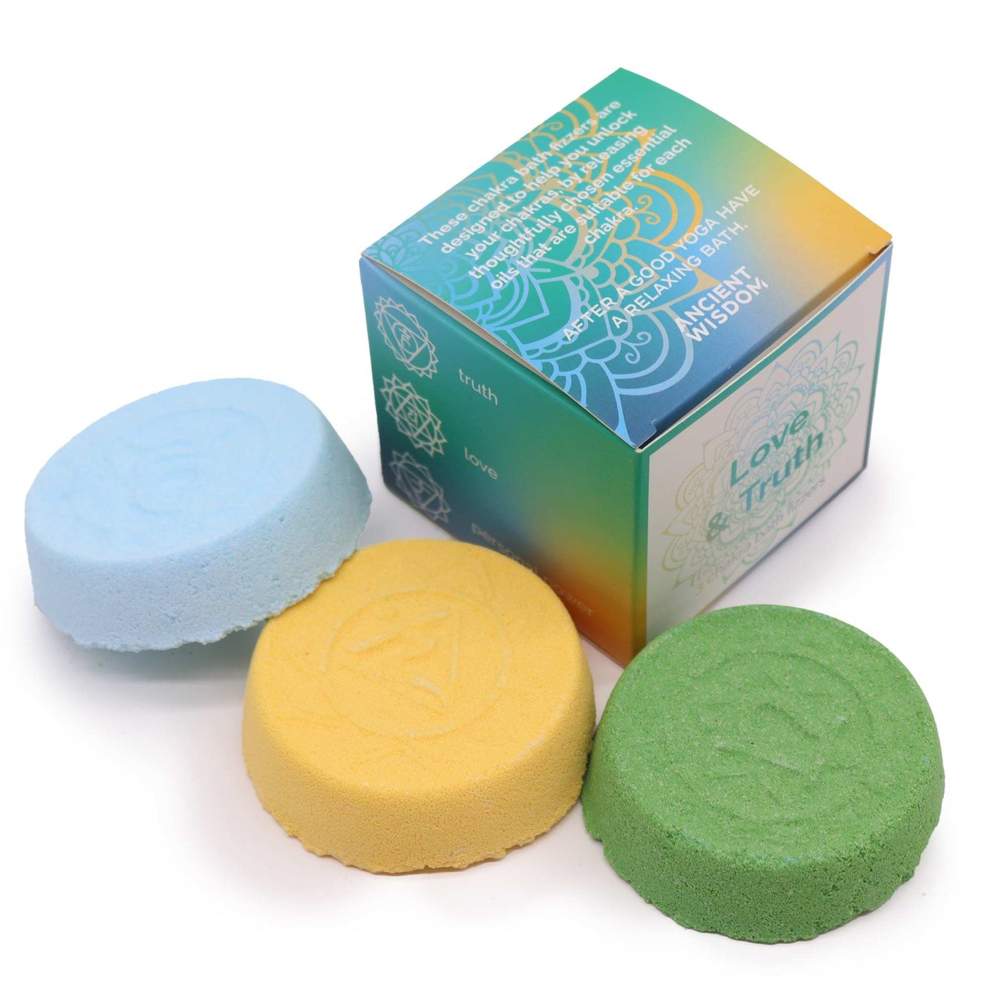 Chakra Badebombe Kleine Box Liebe Und Wahrheit