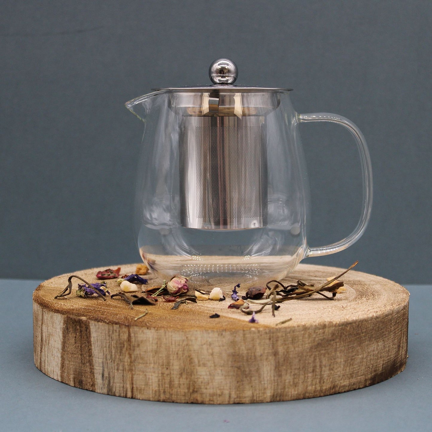 Glas Teekanne Mit Sieb - Modern - 550ml
