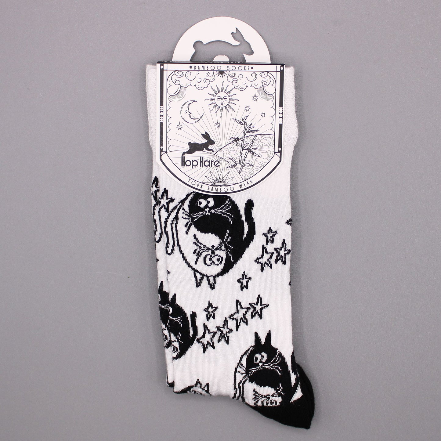 Hop Hare Bambus Socken Ying Yang 36-40