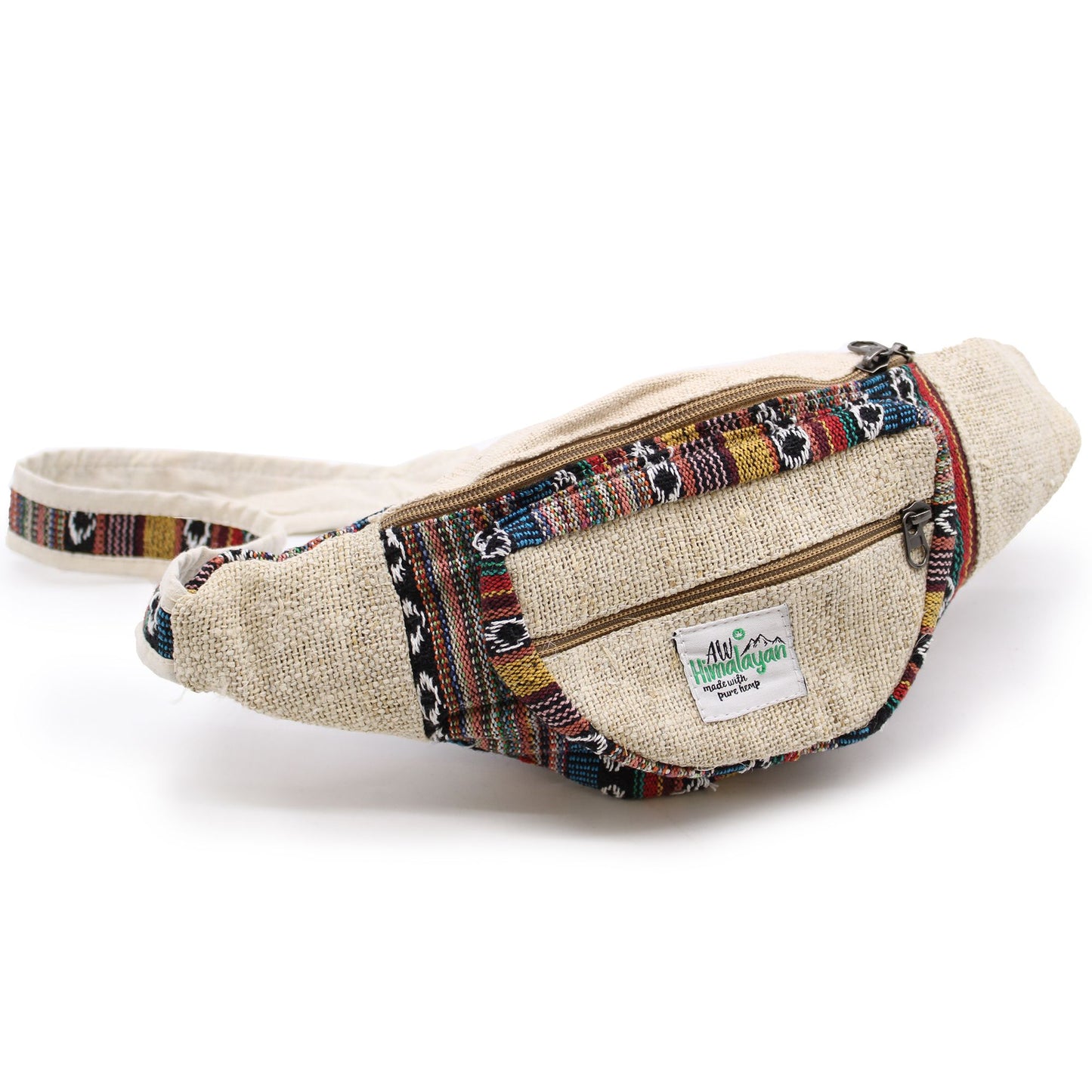 Hüfttasche Aus Hanf Und Baumwolle Made In Kathmandu