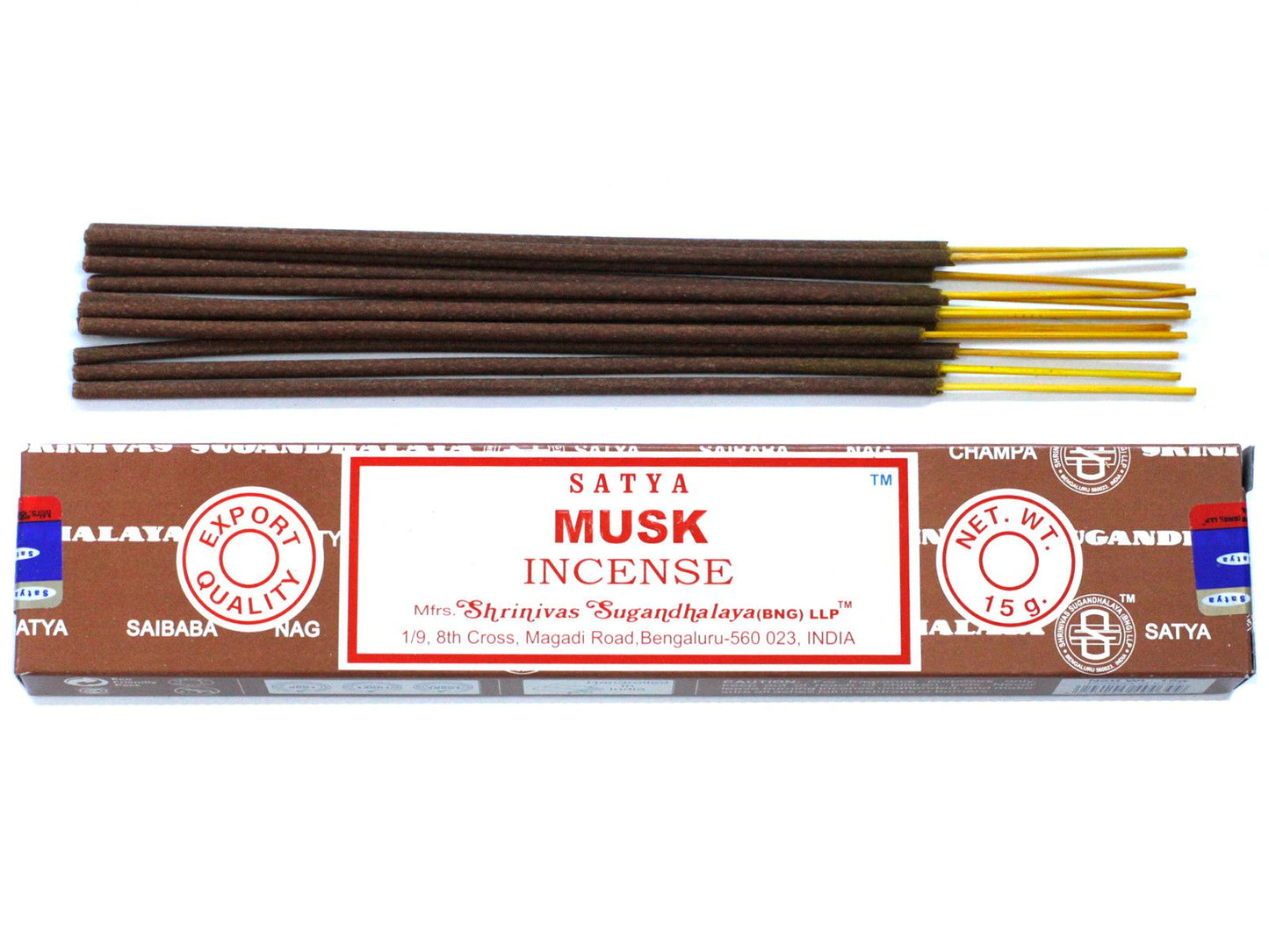 Satya Räucherstäbchen 15g - Moschus