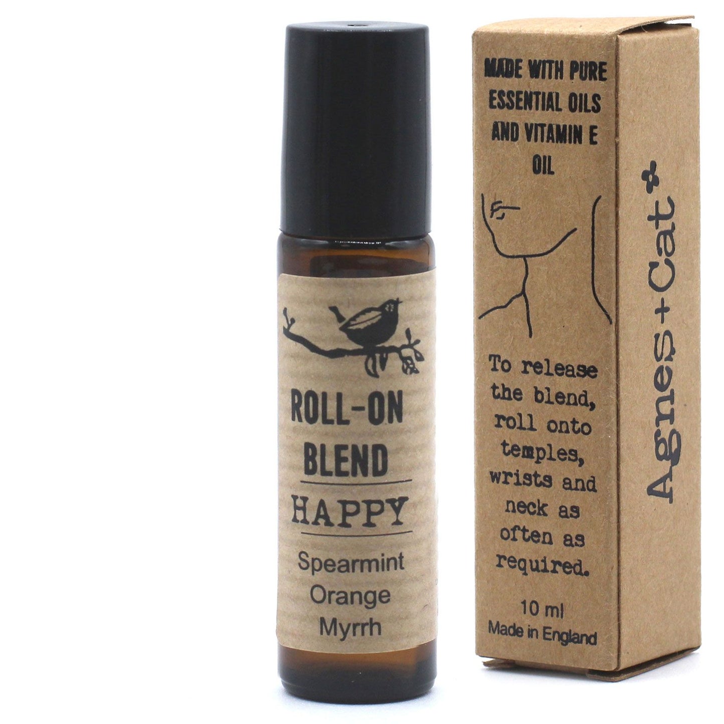 10ml Roll On Ätherisches Öl Gemisch Glücklich