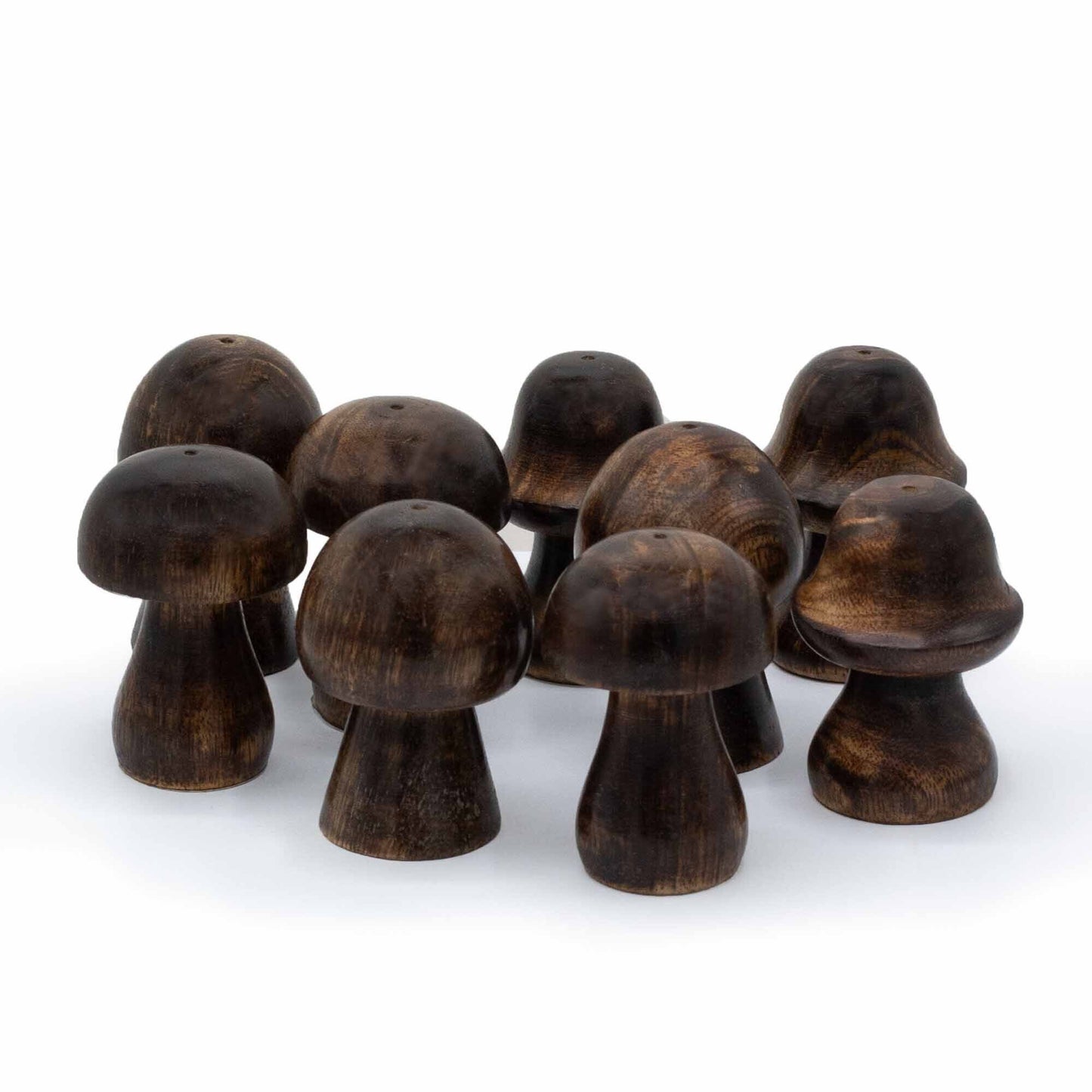 Set Mit 3 Mini Räuchermuscheln 8cm 7cm 6.5cm