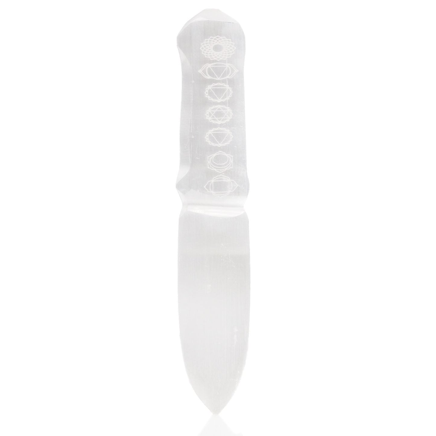 Selenit Ritualmesser Chakra