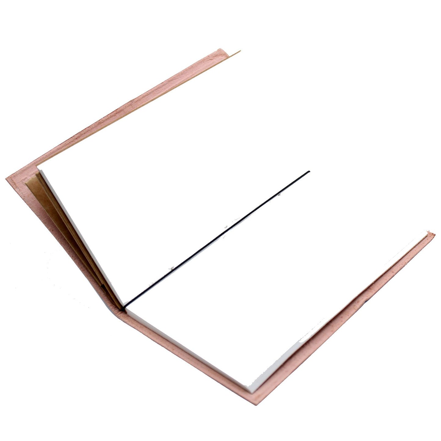 Handgefertigtes Lederjournal Gute Ideen Und Andere Träume Grau 80 Seiten