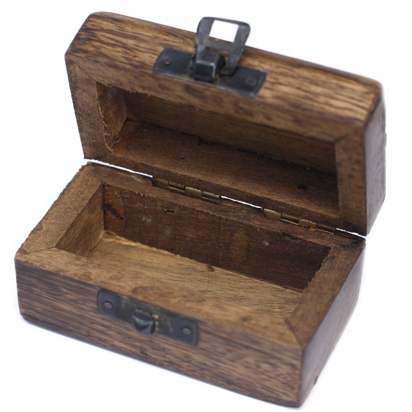 Kleine Pillenboxen Aus Mango Holz Mit Eleganter Messing Beschläge