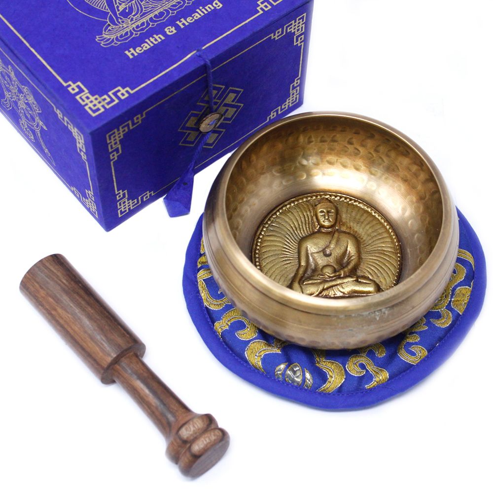 Medizin Buddha Klangschalen Set 10cm 500g
