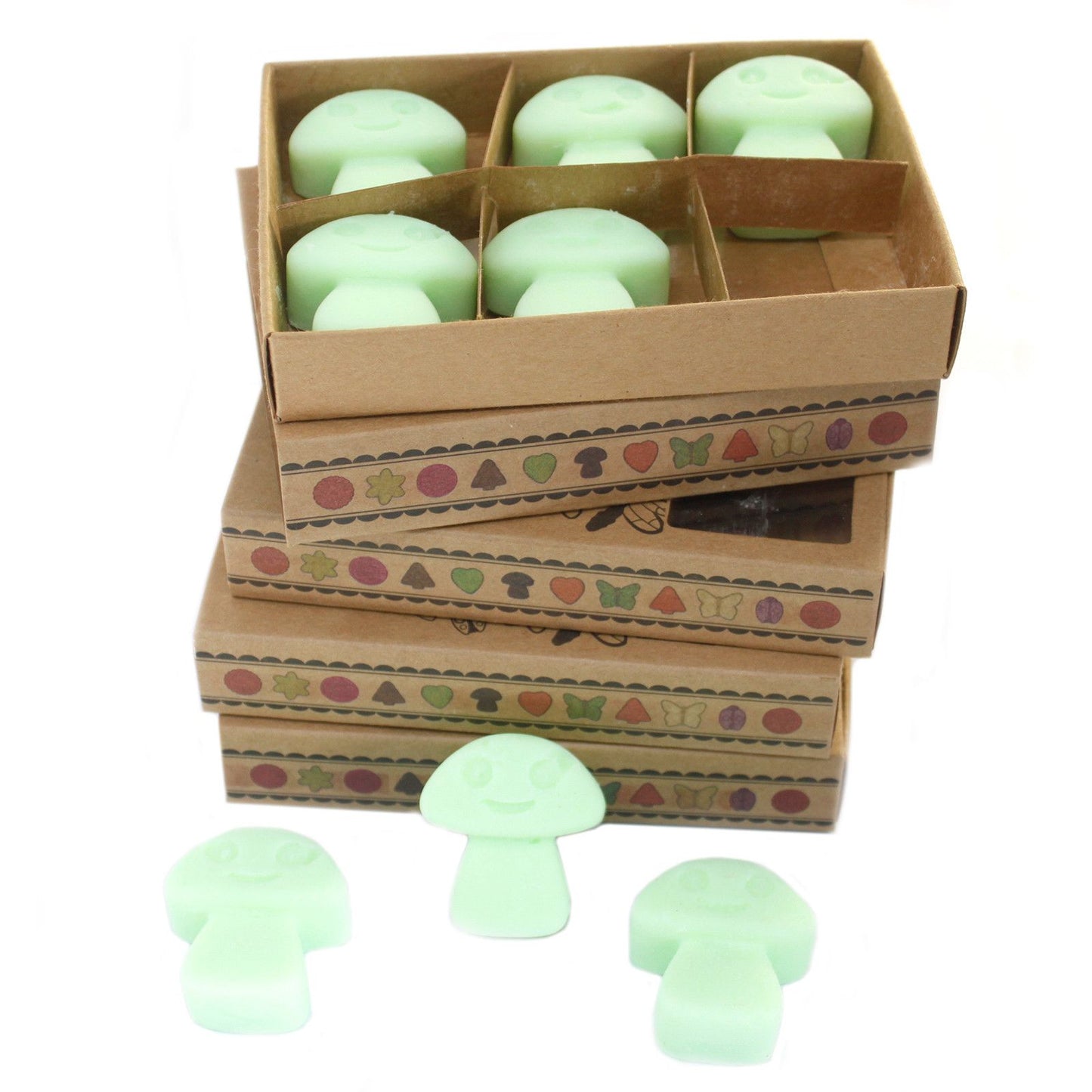 Geschenkset Mit 6 Wachsschmelzen Lakritz