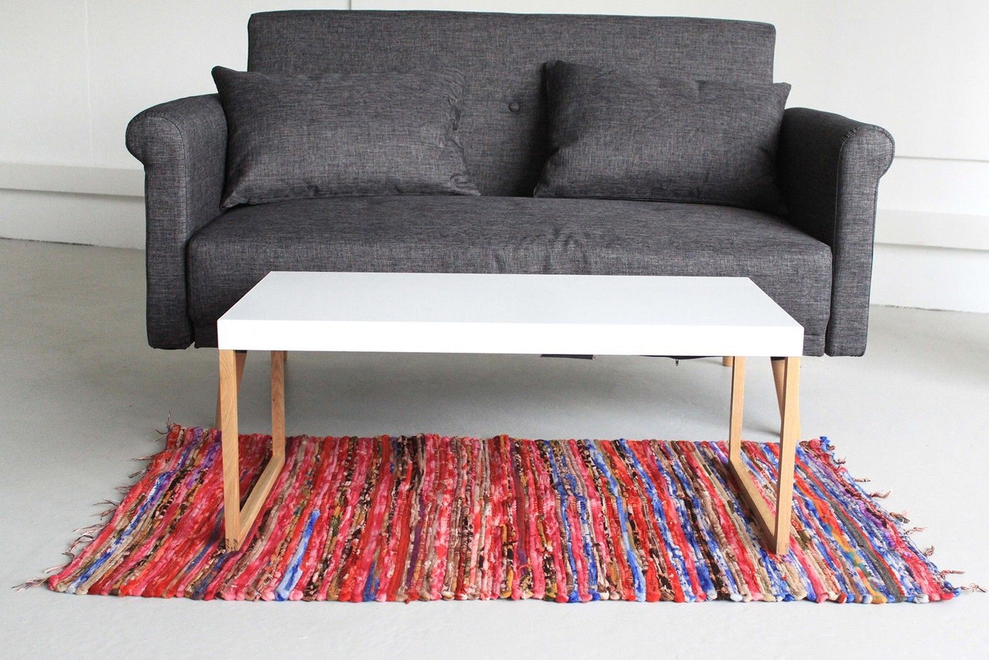 Mittlerer Samt Teppich 128x75cm
