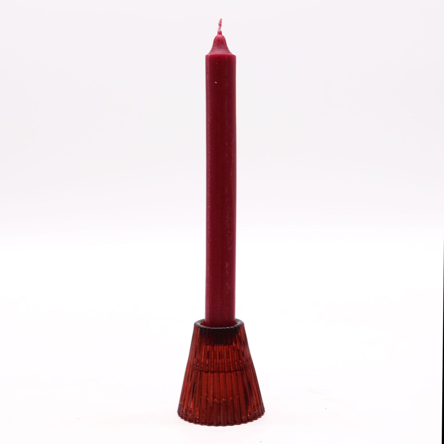 Set Mit 2 Flip Dinner Kerzen Teelichthalter Vampirrot