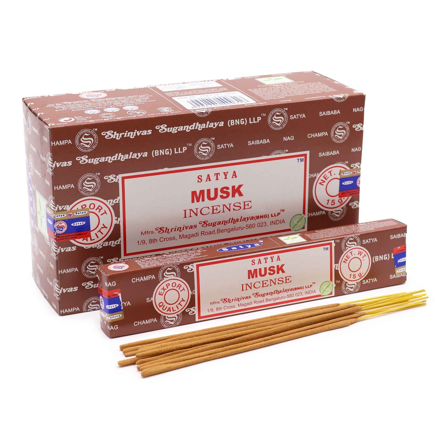 Satya Räucherstäbchen 15g - Moschus