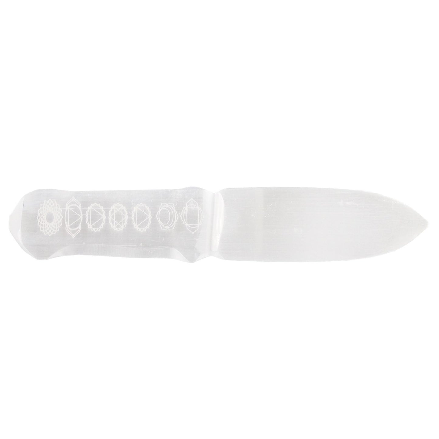 Selenit Ritualmesser Chakra