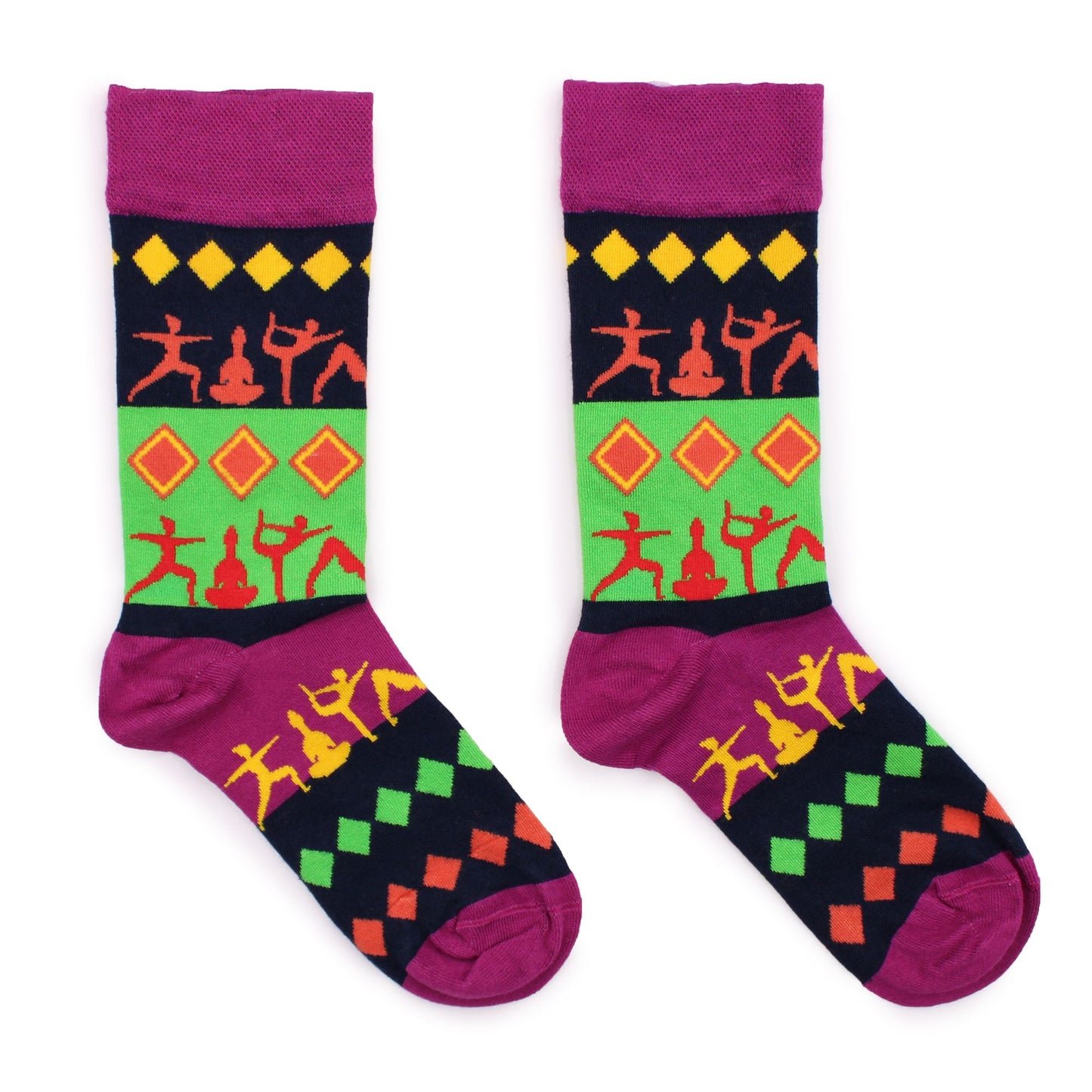 Hop Hare Bambus Socken Yoga Posen 36-40
