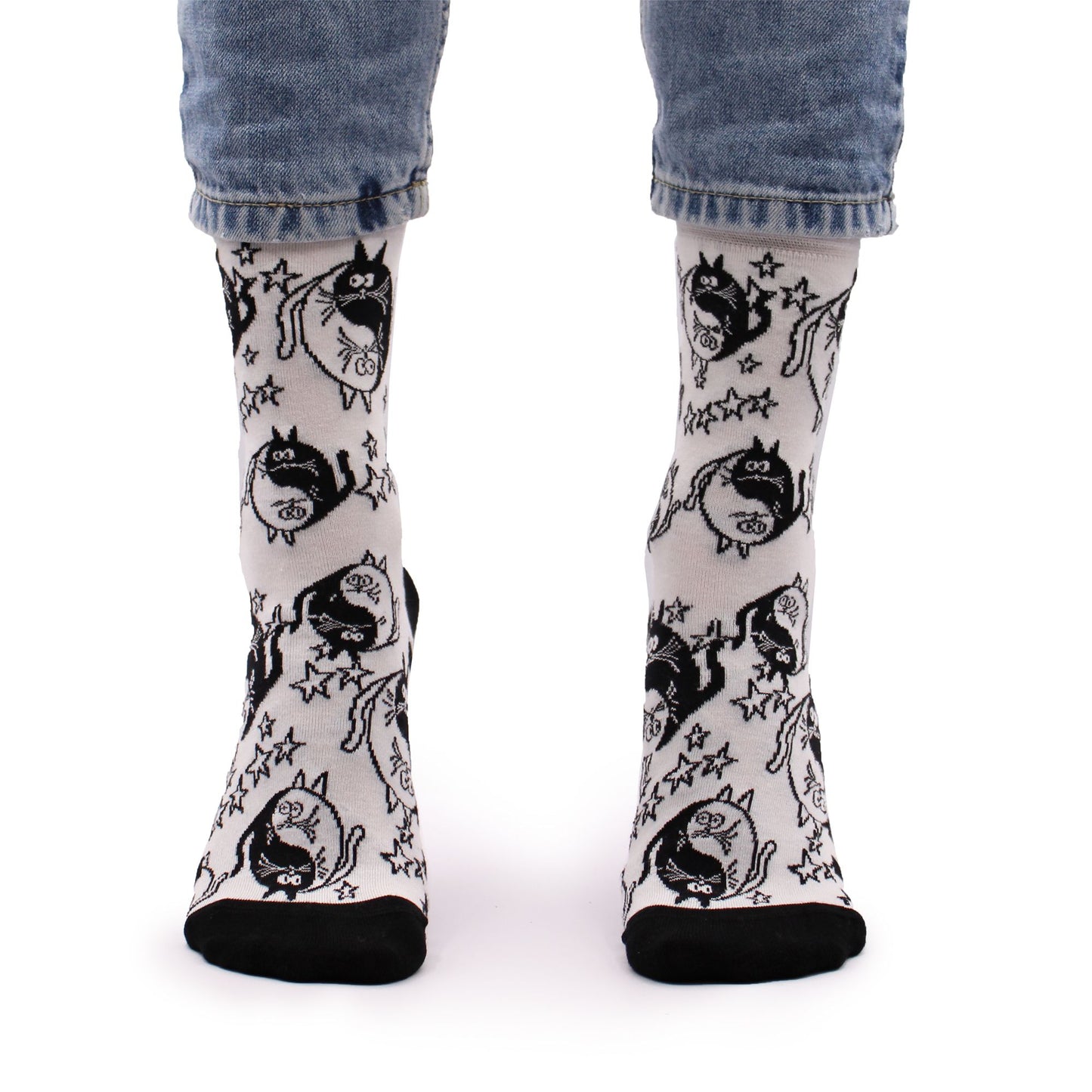 Hop Hare Bambus Socken Ying Yang 36-40
