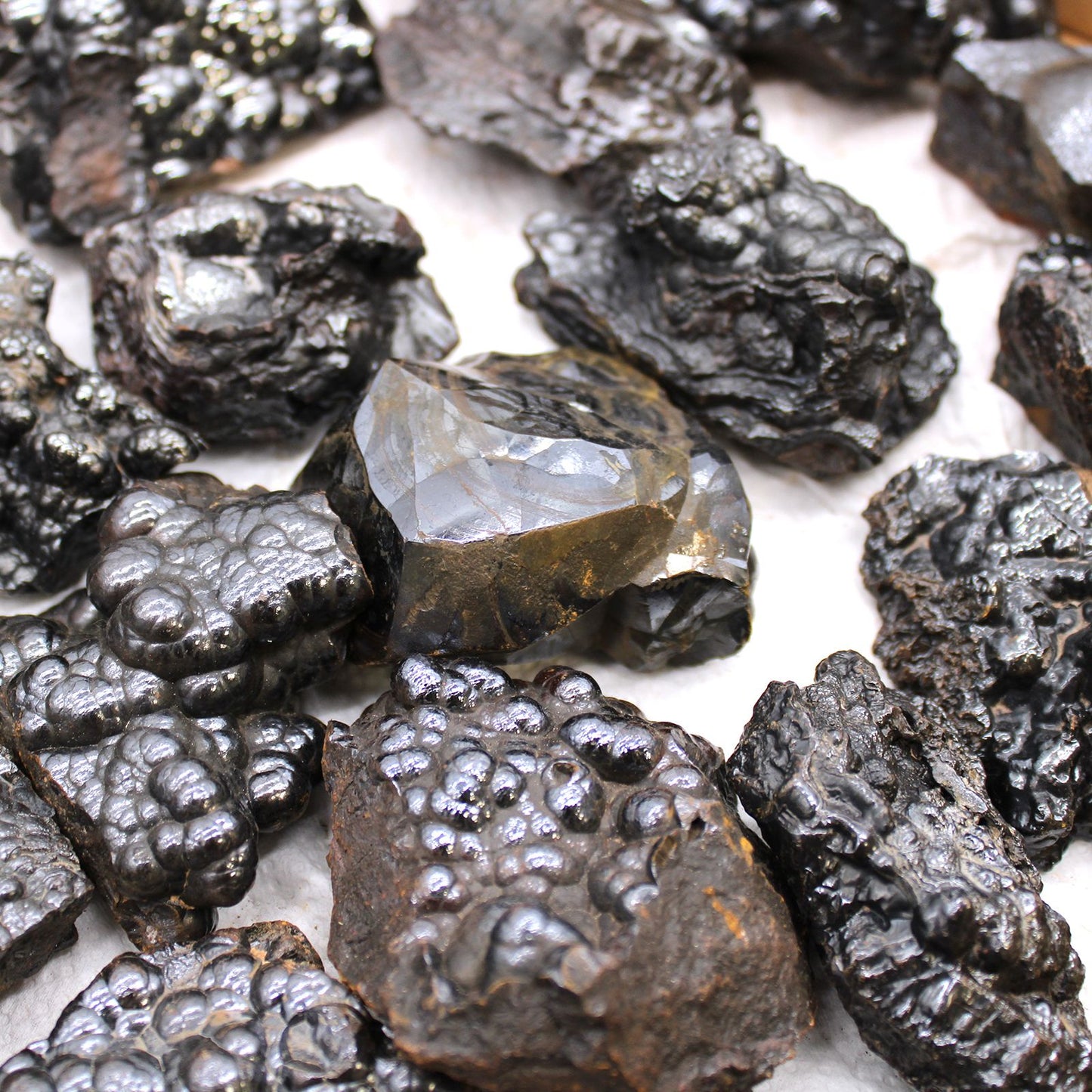 Mineralproben - Natürlicher Hämatit (ca. 20 Stück)