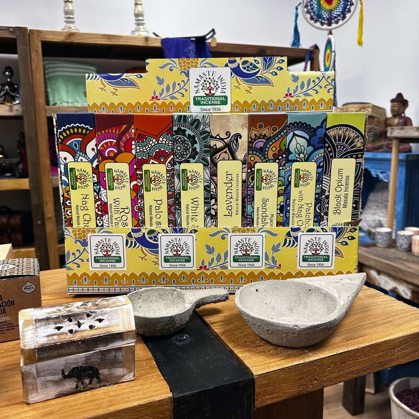 Namaste Mandala Masala Räucherstäbchen - Weißer Salbei