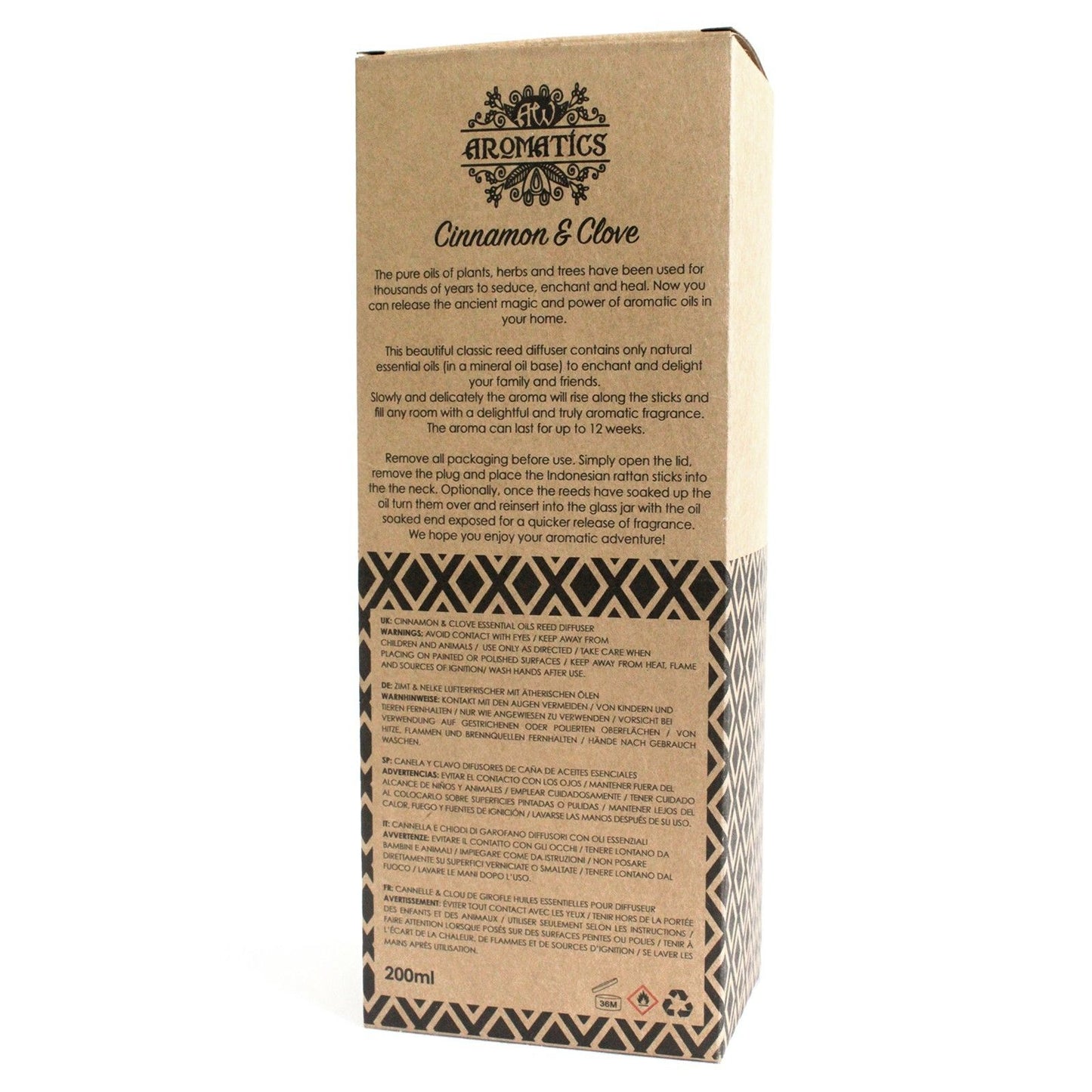 200ml Zimt Und Nelke Ätherisches Öl Raumduft Diffuser