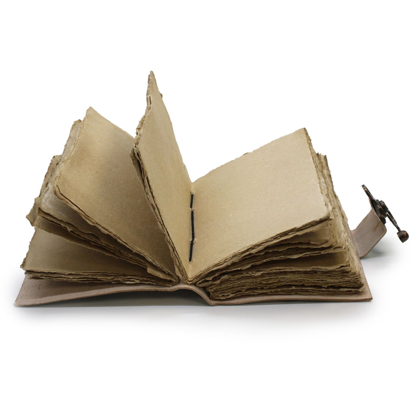 Leder Notizbuch Bee Kind Mit Deckle Edge 7x5 Zoll