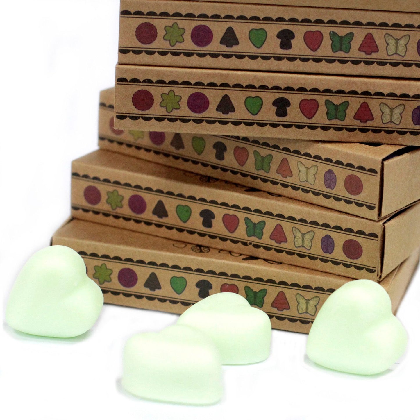 Geschenkset Mit 6 Wachsschmelzen - Minze Und Menthol