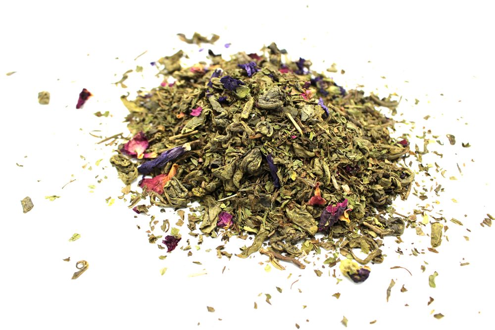 50g Serenity Souk Mischung Grüner Tee Marrakesch Blüten