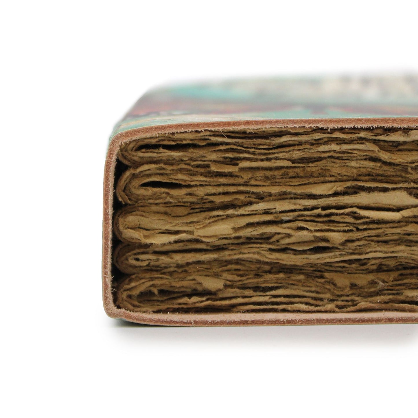 Leder Notizbuch Bee Kind Mit Deckle Edge 7x5 Zoll