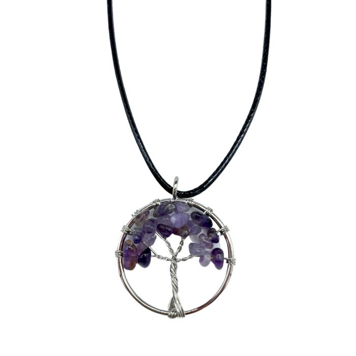 Baum Des Lebens Anhänger - Amethyst