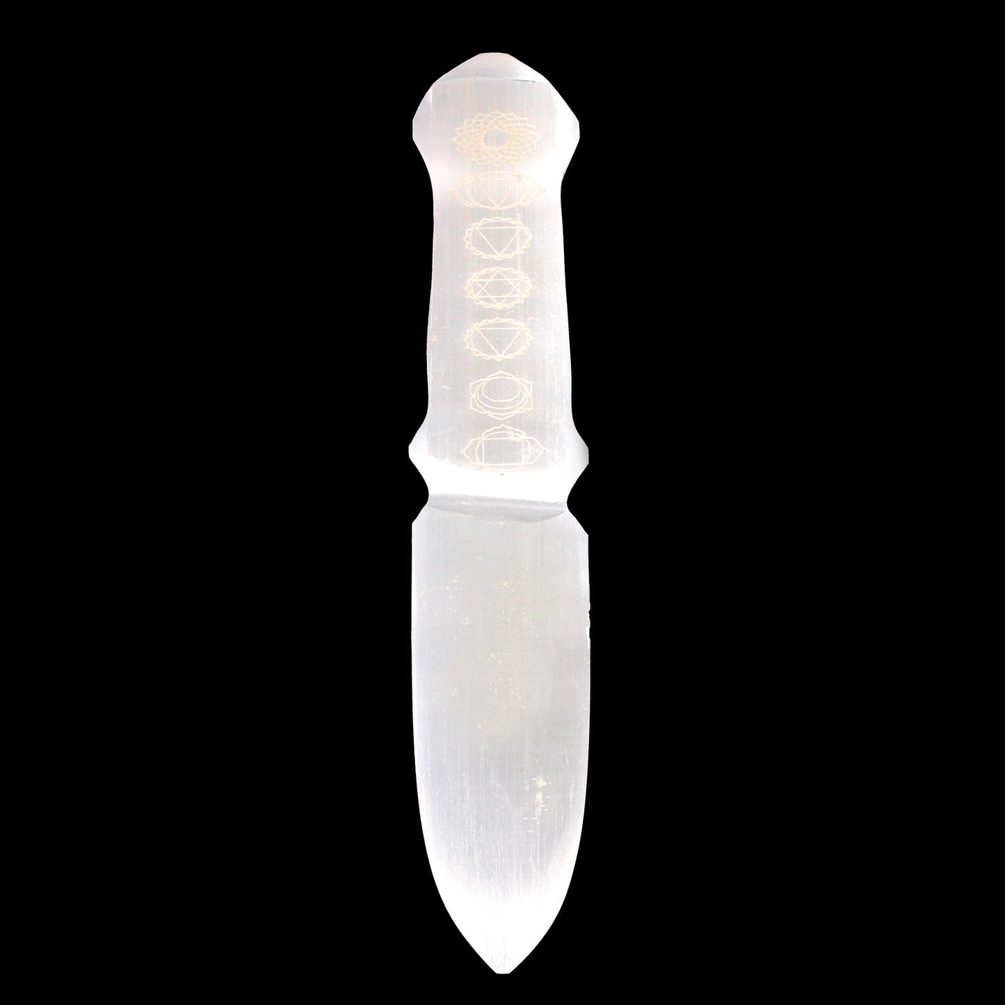 Selenit Ritualmesser Chakra