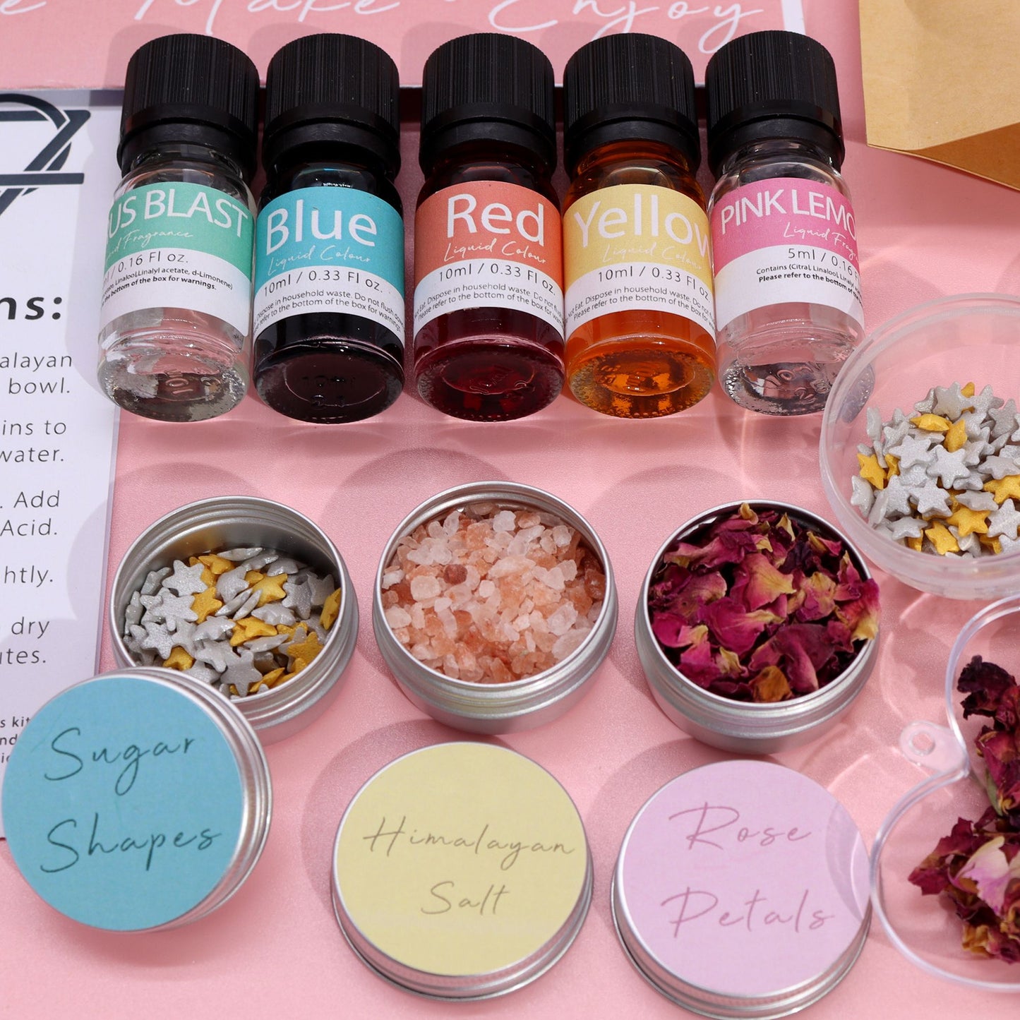 Badekugel Set - Pink Lemonade und Citrus Blast
