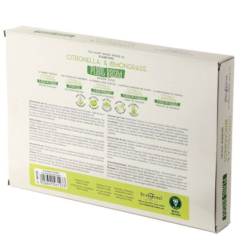 Pflanzenbasierte Räucherstäbchen - Citronella Und Lemongrass