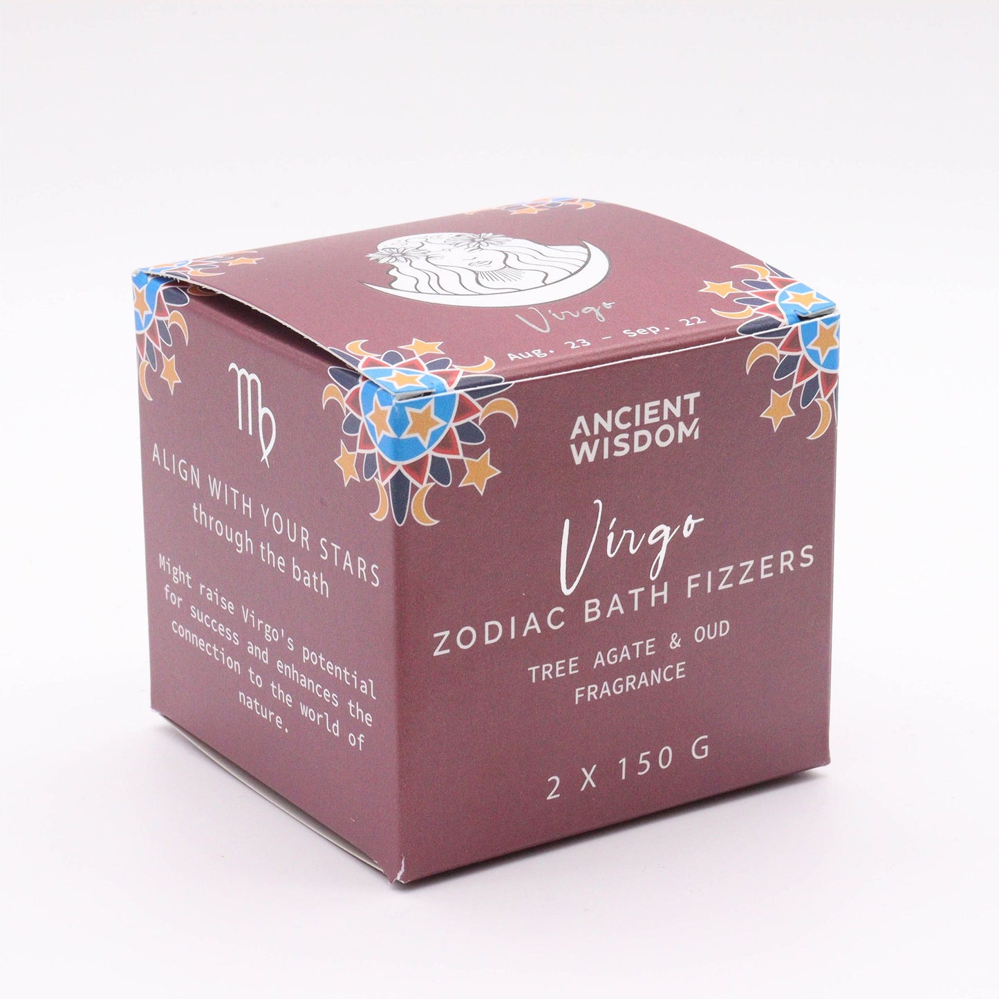 Set Von Tierkreis Badepralinen Mit Horoskop - Jungfrau