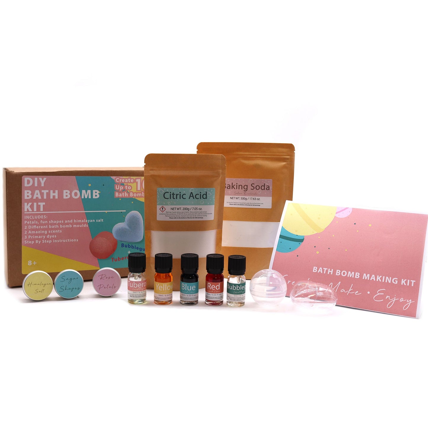 Badebomben Set - Rose Und Zuckerwatte