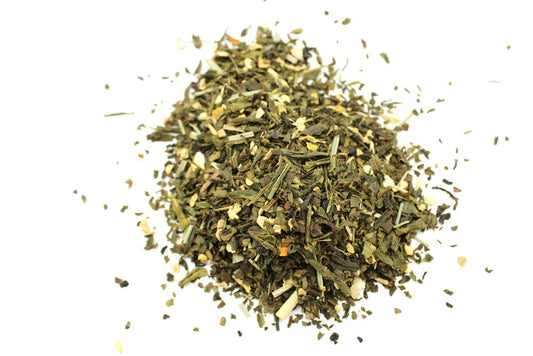 Bio Klassischer Grüner Tee Mit Zitrone Und Ingwer 1Kg