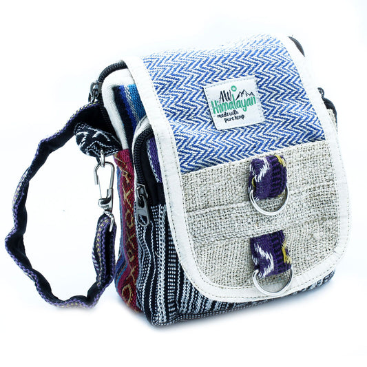 Body-Cross Natürliche Hanf und Jhari Reisetasche