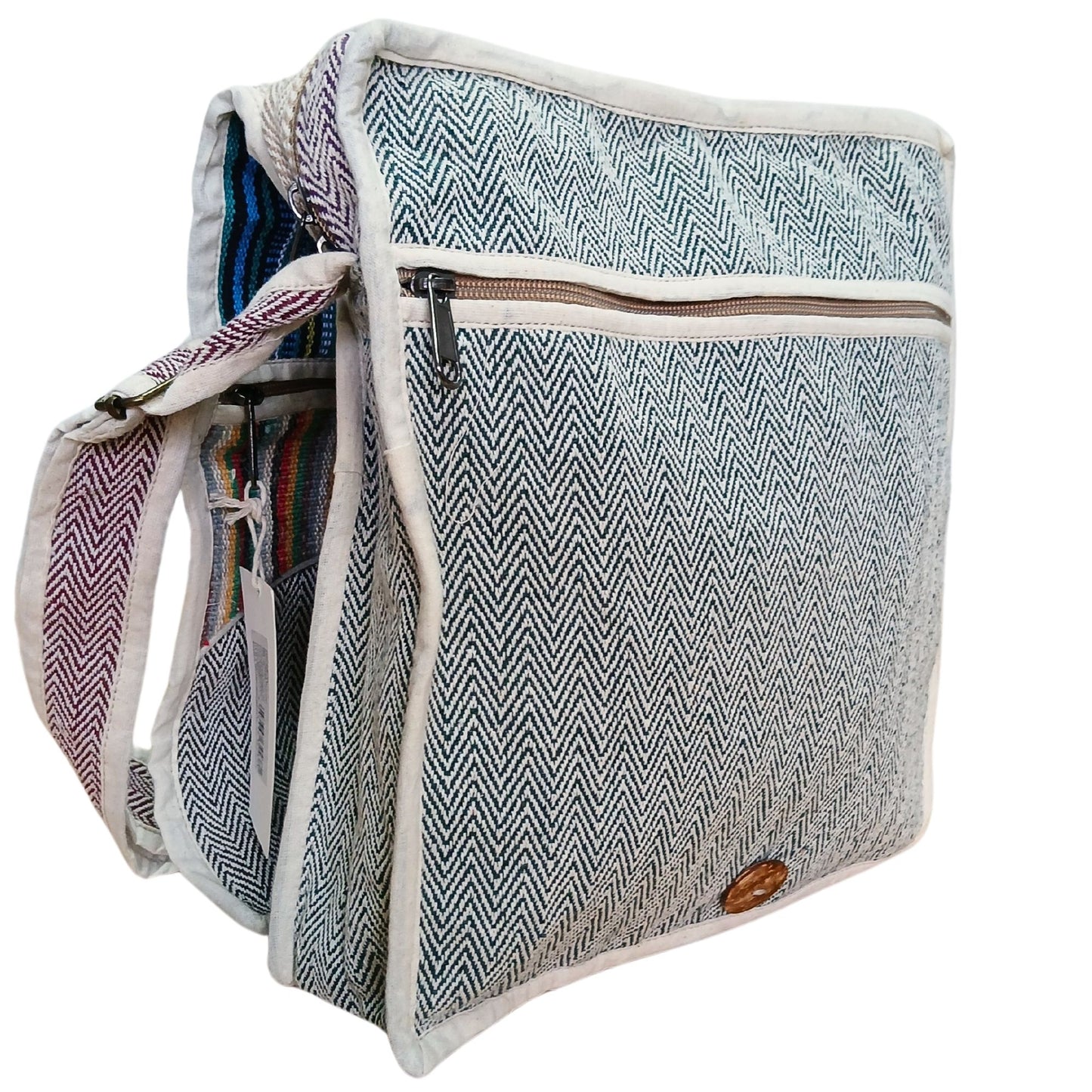 Hanf Laptop Messenger Bag - Kurven