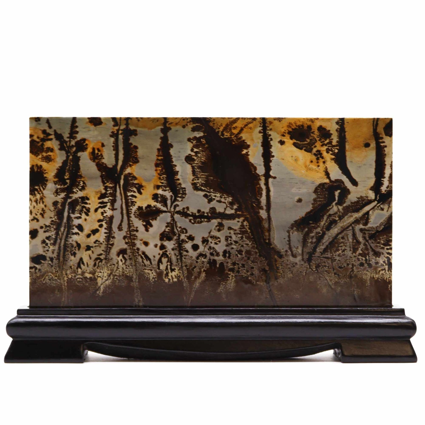 Guohua Bildsteine Großes Landschaftsbild 150x250mm Ungefähr 800g